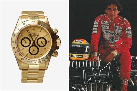 rolex ayrton senna